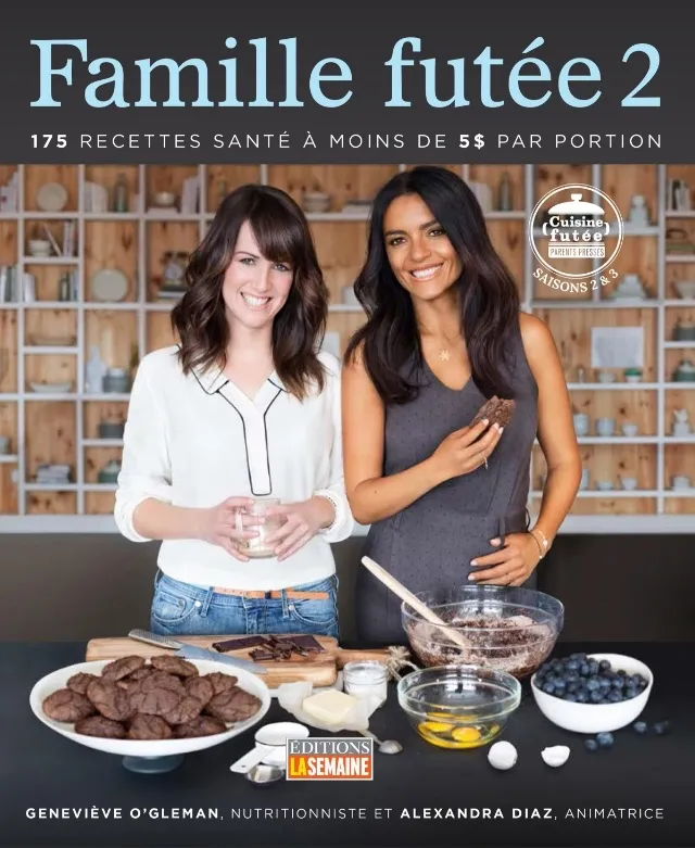 Page couverture du livre de recette Famille futée : Tome 02