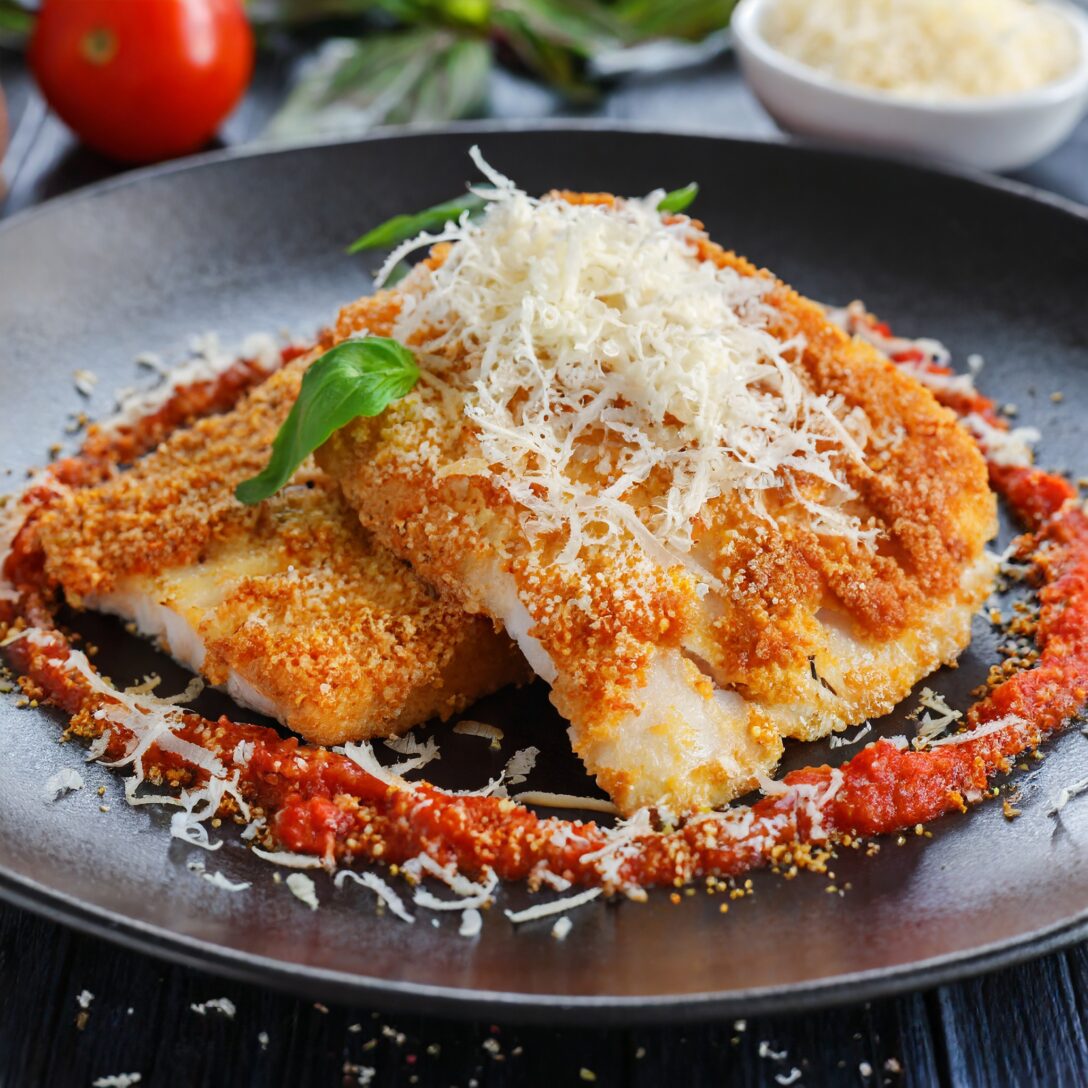 Recette de Filet de tilapia en croûte fromagée