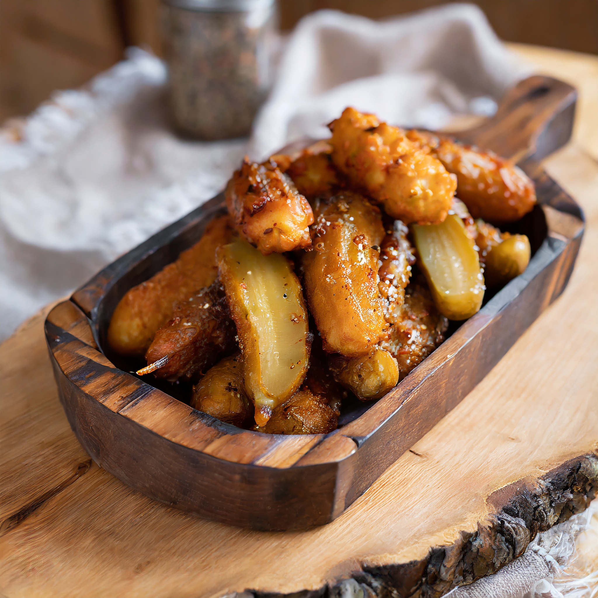 Recette de Cornichons frits Air Fryer