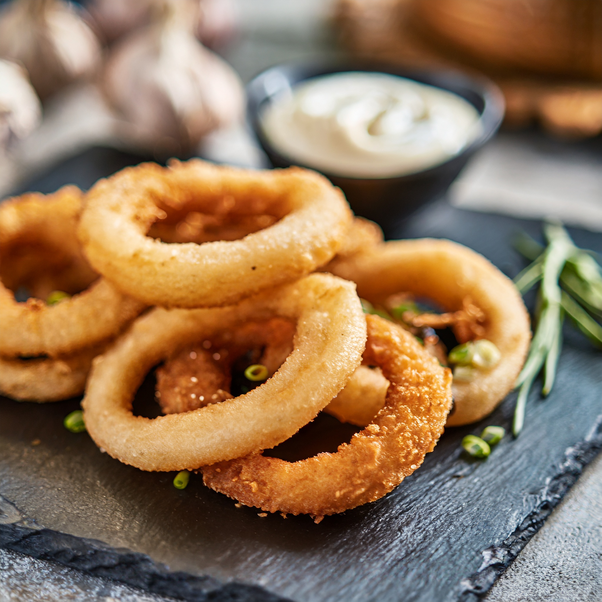 Recette de Rondelles d'oignon Air Fryer