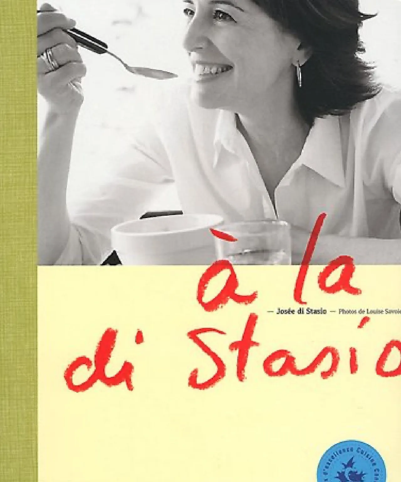 Page couverture du livre de recettes À la di Stasio