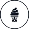 icône de dessert glacé