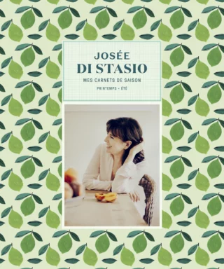 page couverture du livre de cuisine Mes Carnets de saison Printemps-Été de Josée di Stasio
