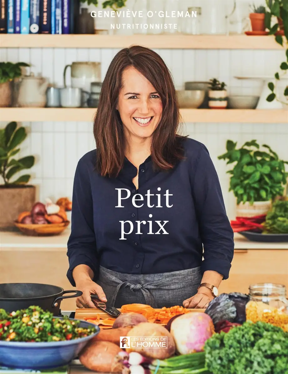 Page couverture du livre de recette Petit Prix par Geneviève O'Gleman