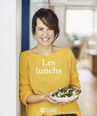 Page couverture du livre de recette de Geneviève O'Gleman Les Lunchs