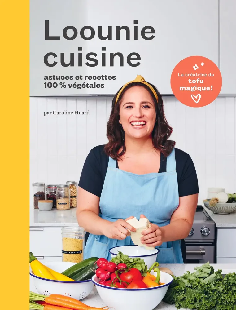page couverture du livre de recette Loounie cuisine